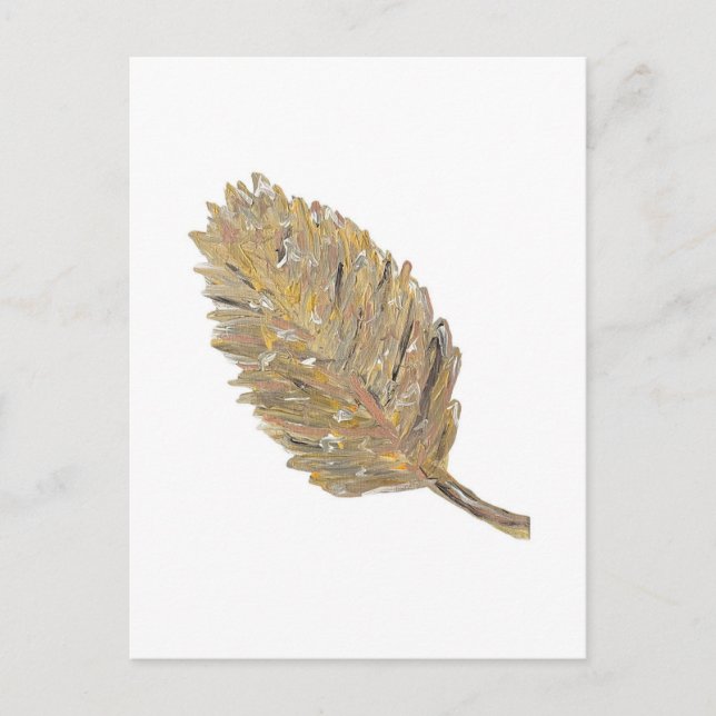 The Golden Leaf -1 Post card  (Front)