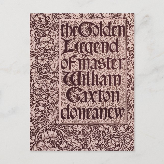 The Golden Legend Postcard (Front)