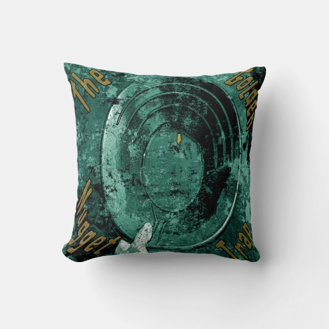The golden nugget trap  cushion (Front)
