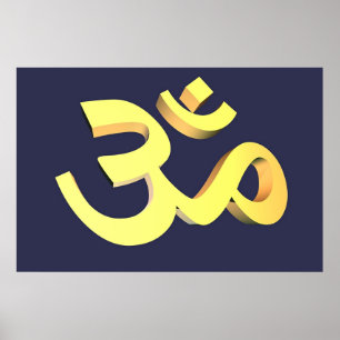 The Golden Om Poster
