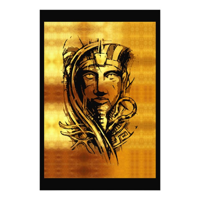 The Golden Pharaoh Photo Print (Front)