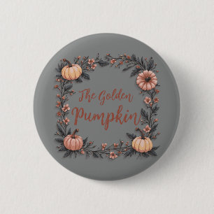 The Golden Pumpkin 6 Cm Round Badge