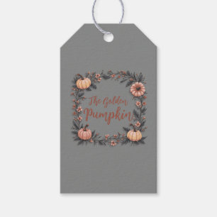 The Golden Pumpkin Gift Tags