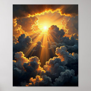 The Golden Radiance of Perpetual Hope Poster