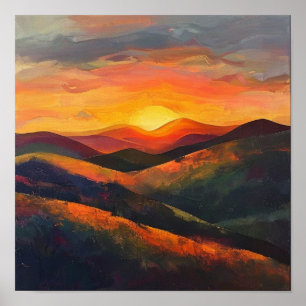 The Golden Resonance of Eventide Poster