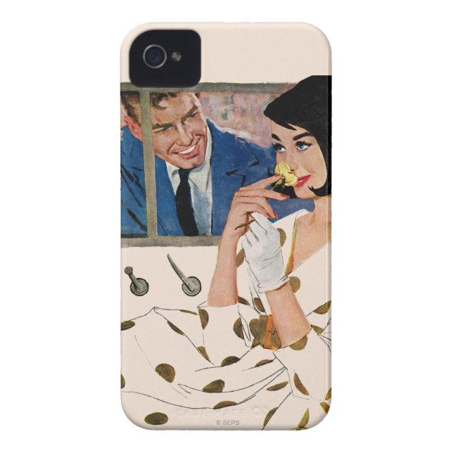 The Golden Rose Case-Mate iPhone Case (Back)