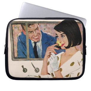 The Golden Rose Laptop Sleeve