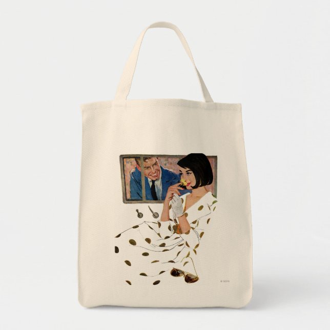 The Golden Rose Tote Bag (Front)