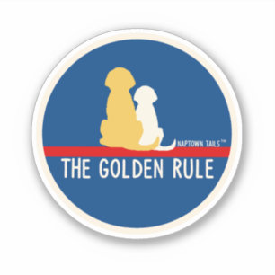 The Golden Rule Dogs Vinyl Sticker