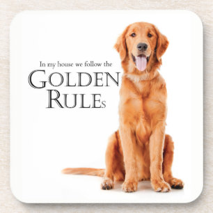 The Golden Rules Coaster Set