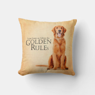 The Golden Rules Pillow