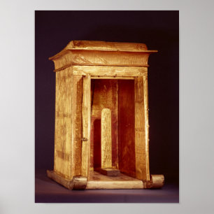 The Golden Shrine of Tutankhamun New Kingdom Poster
