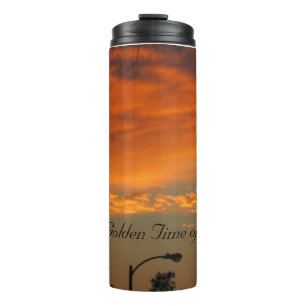 The Golden Time of Day Thermal Tumbler