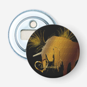 The Golden Unicorn Bottle Opener