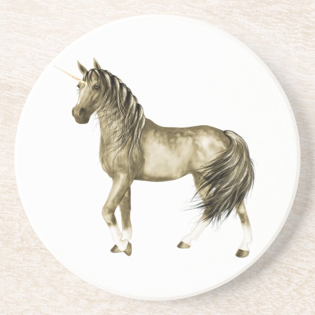 the Golden Unicorn Coaster (Front)