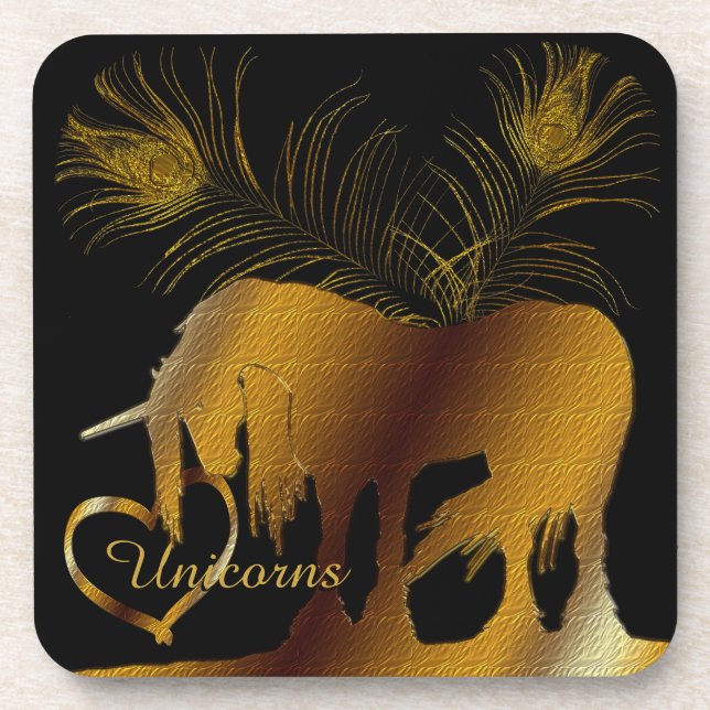 The Golden Unicorn Coaster (Front)