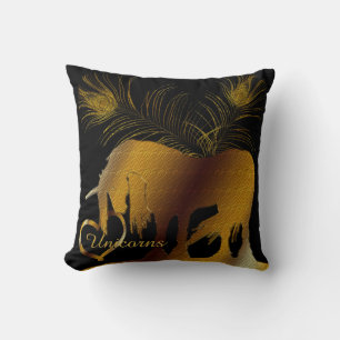 The Golden Unicorn Cushion