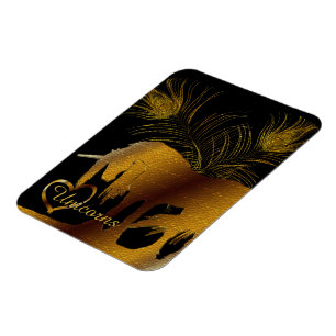 The Golden Unicorn Magnet