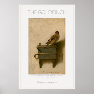 The Goldfinch 24x36 Large Art Poster