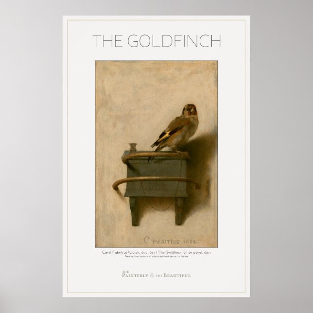  The Goldfinch 24x36 Large Art Poster (Front)