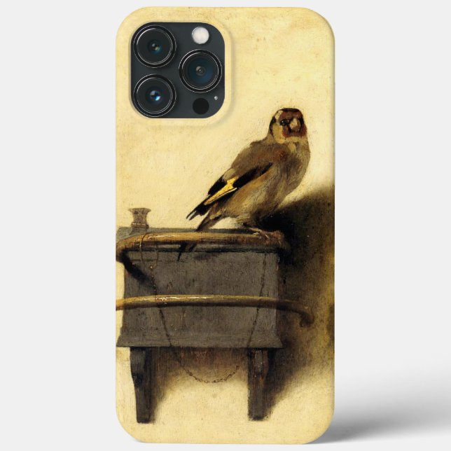 The Goldfinch by Carel Fabritius Case-Mate iPhone Case (Back)