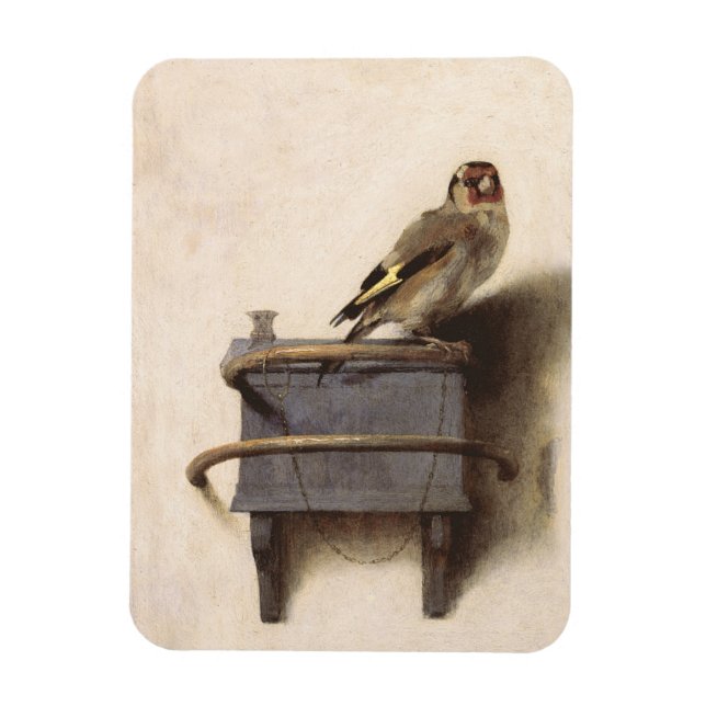 The Goldfinch Magnet (Vertical)