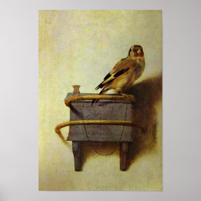The Goldfinch Painting Poster (Front)