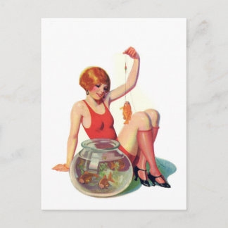 The Goldfish Classic Illustration Postcard
