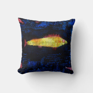 The Goldfish, Paul Klee Cushion
