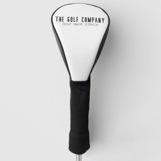 The Golf Company Simplistic Driver Cover. Head Cover