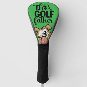 The Golf Father: Bold & Playful Design Golf Head Cover