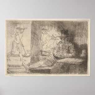 The Golf-Player - Rembrandt Art Print