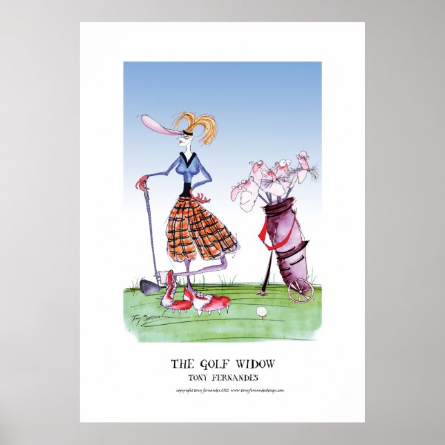the golf widow, tony fernandes poster (Front)