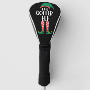 The Golfer Elf Golf Family Matching Christmas Head Cover
