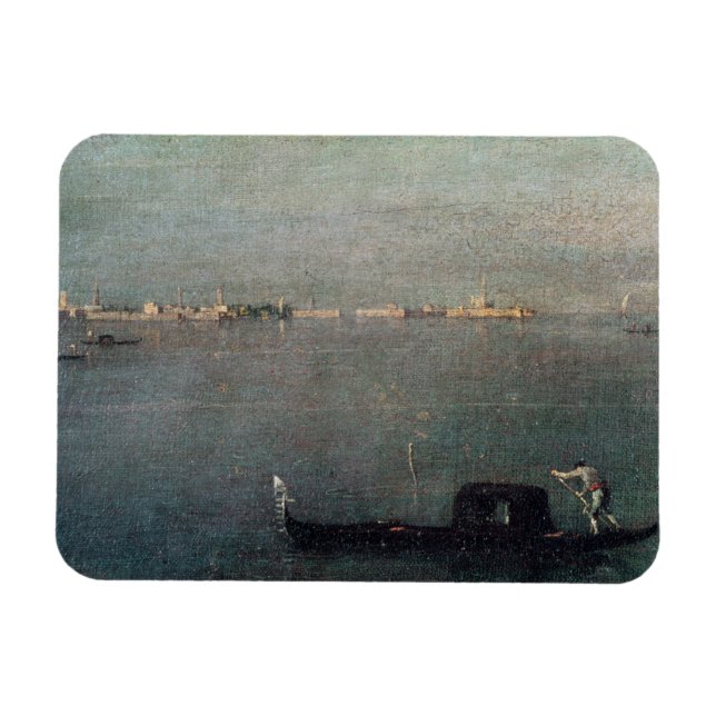 The Gondola on the Lagoon Magnet (Horizontal)