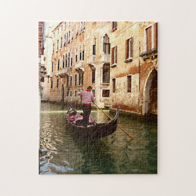 The Gondolier Jigsaw Puzzle (Vertical)