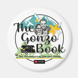 The Gonzo Book Magnet