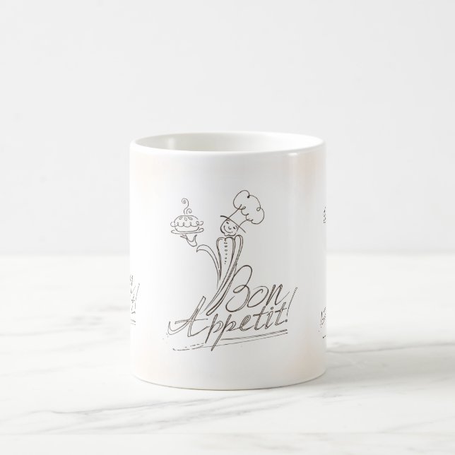 The Good Chef says Bon Appetit! Coffee Mug (Center)