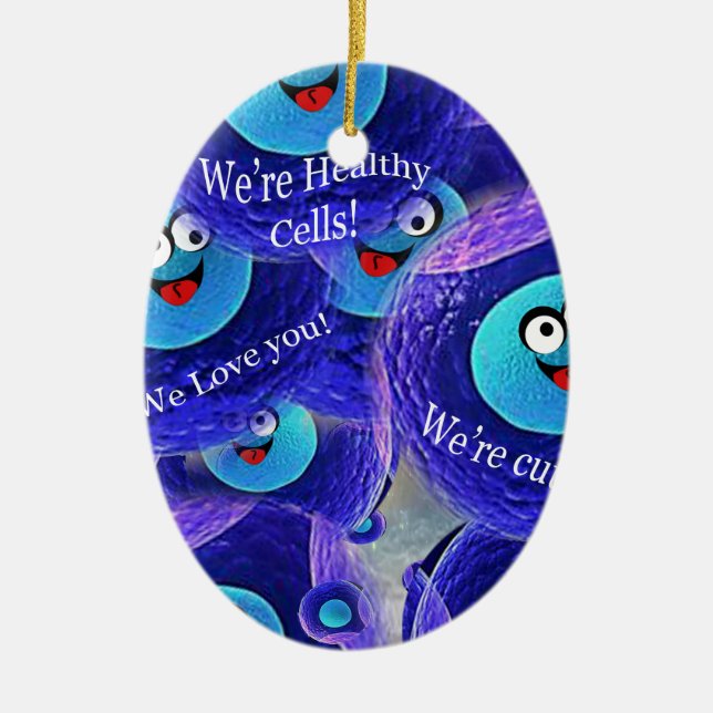 The Good Guys SuperCellular Ceramic Tree Decoration (Front)