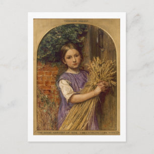 'The Good Harvest of 1854', 1854 Postcard
