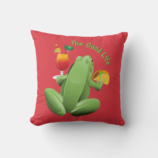The Good Life Cushion (Front)
