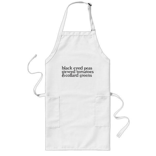 The Good Luck Long Apron (Front)