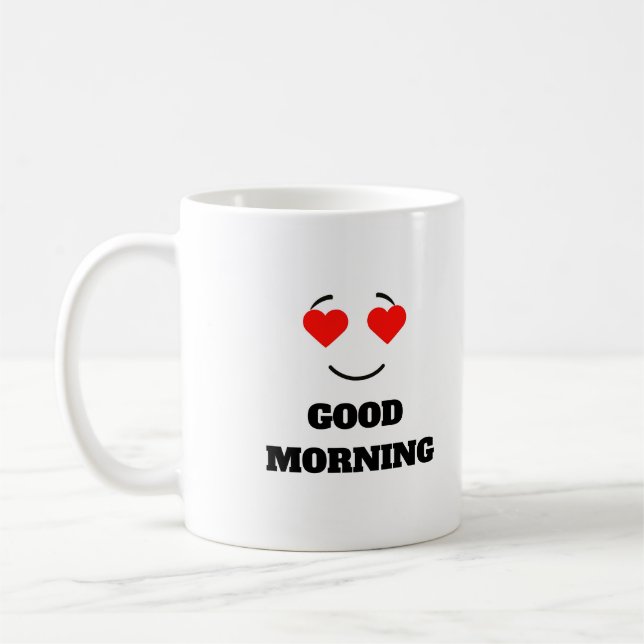 The GOOD MORNING - Cute Mug (Left)
