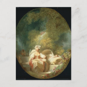 The Good Mother by Jean-Honore Fragonard Postcard
