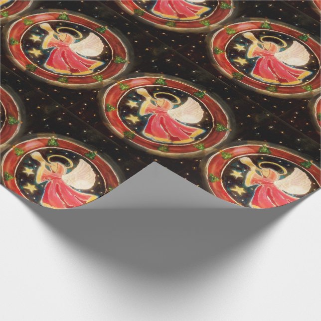 The Good News Angel Wrapping Paper (Corner)