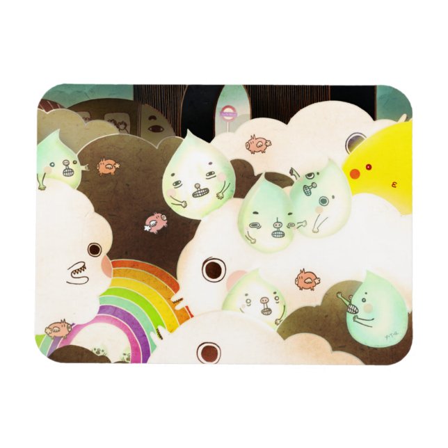 The good old British weather 2014 Magnet (Horizontal)