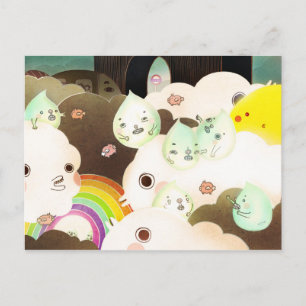 The good old British weather 2014 Postcard