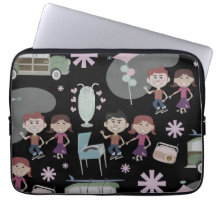 The Good Ole Days Laptop Case