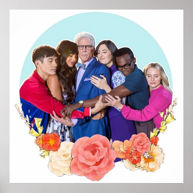 the good place cast poster (Front)