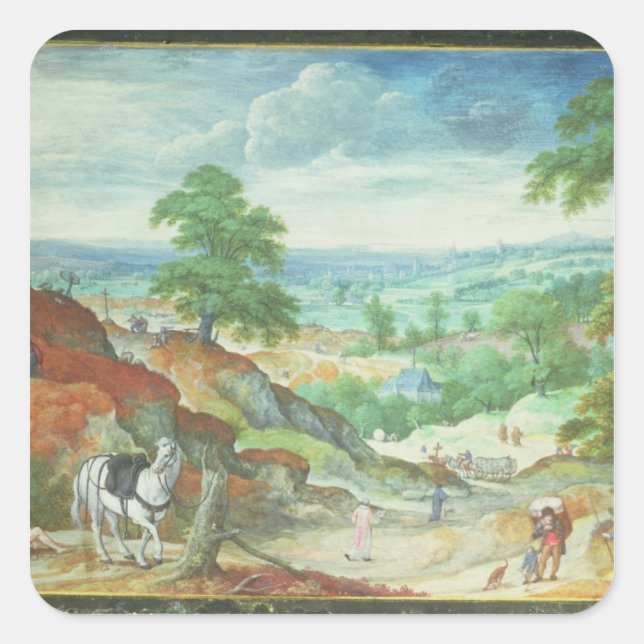 The Good Samaritan 2 Square Sticker (Front)